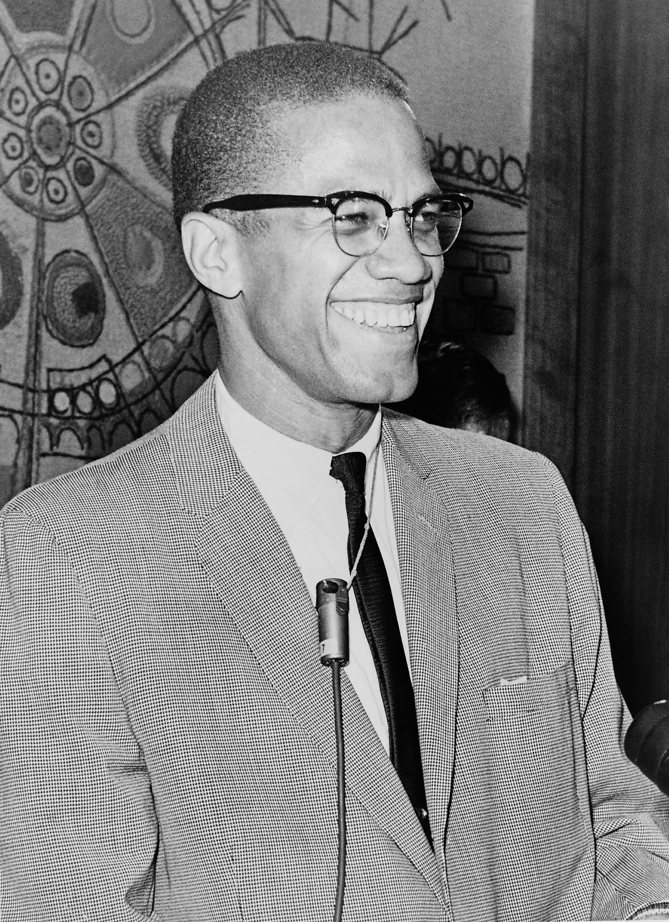 Malcolm X. Image credit: Ed Ford, World Telegram staff photographer / Public domain