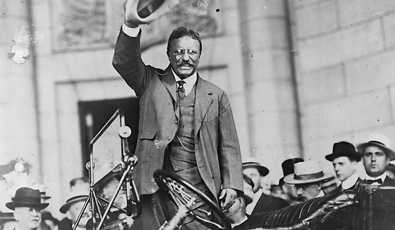 Trust busting policies are often associated with former US President Theodore Roosevelt.