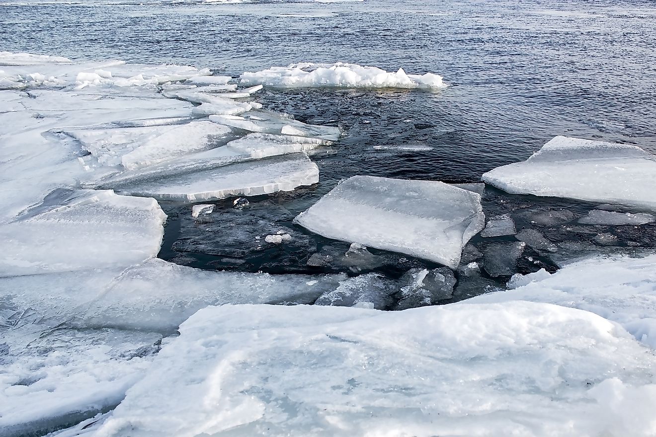 Climate change is causing ice sheets to melt at a rapid pace. Image credit: Nikolai Shtepsel/Shutterstock.com