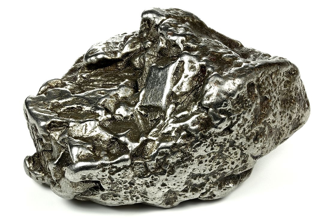Fragment of the Campo del Cielo meteorite.