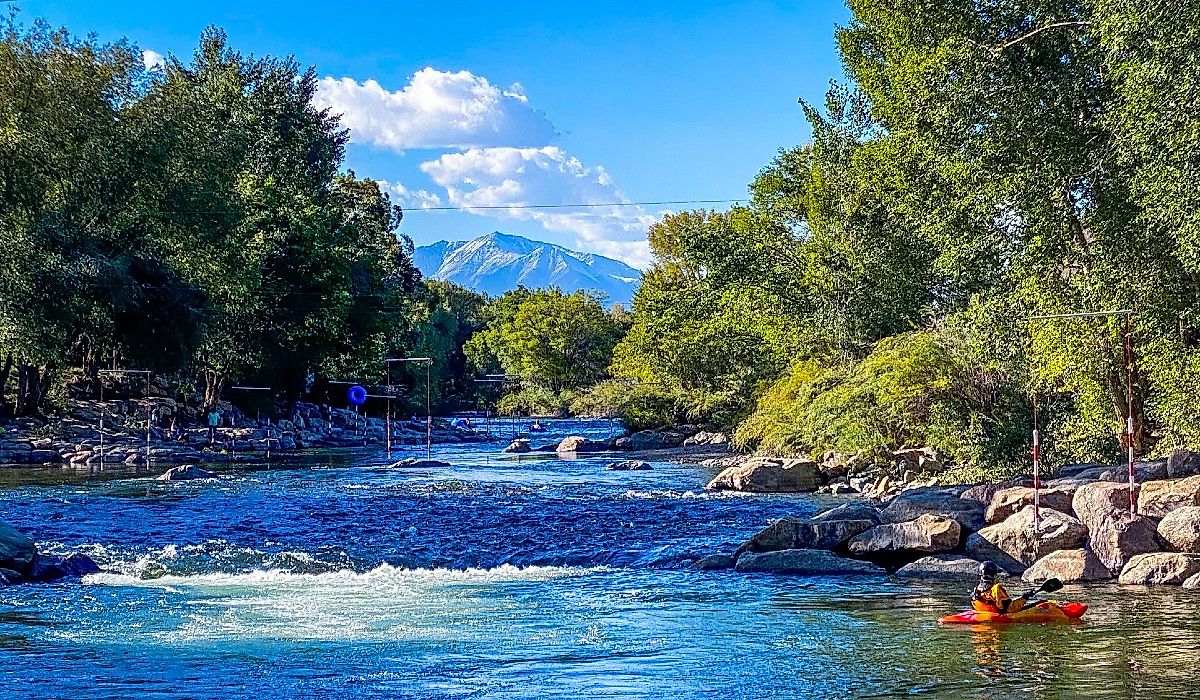 Arkansas River in Salida, Colorado.