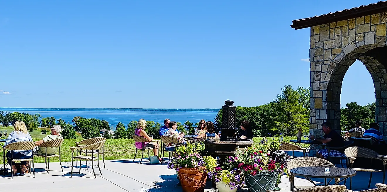 Baileys Harbor Marina on Lake Michigan 