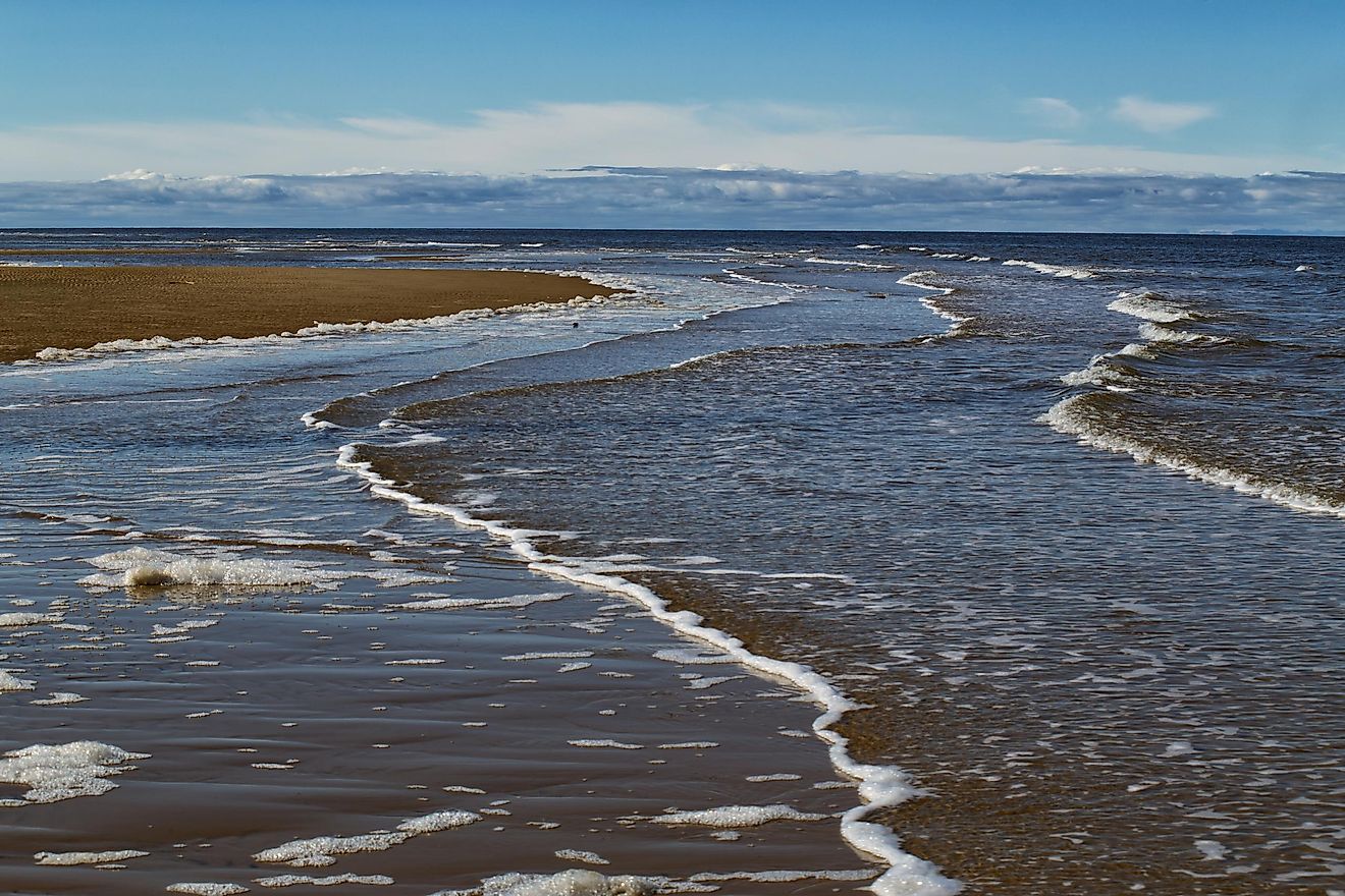 The Laptev Sea coast.