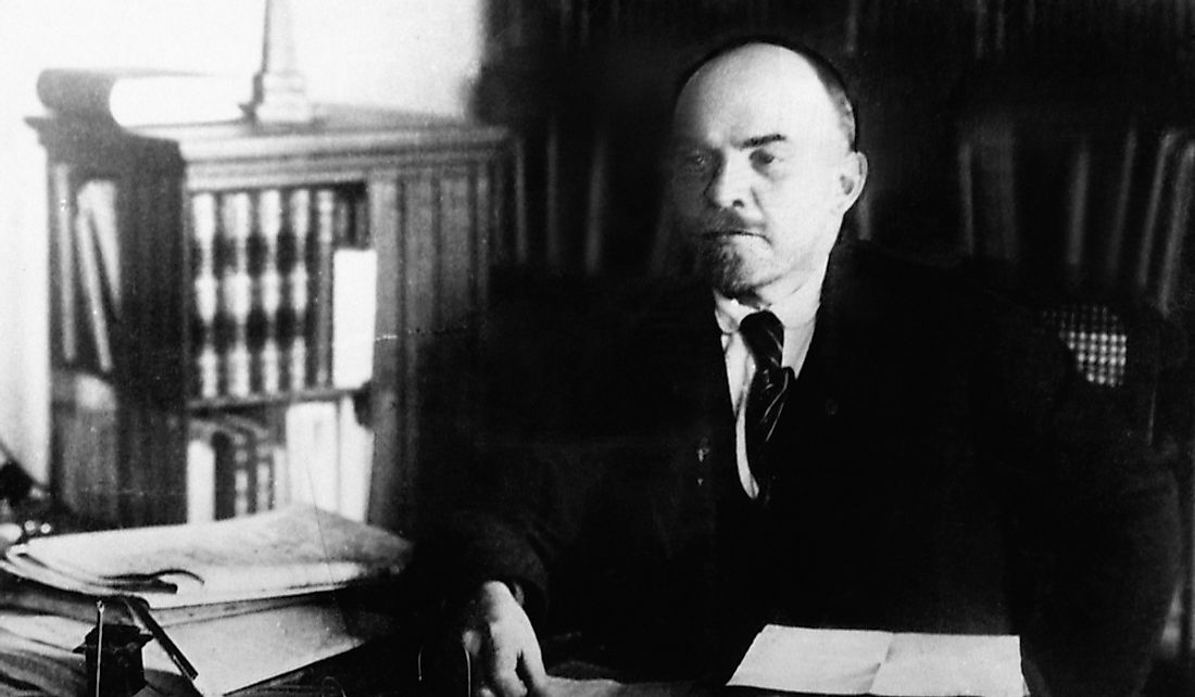 Vladimir Lenin created the Marxism-Leninism ideology.