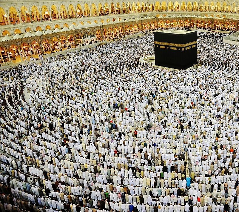 Countless Muslims gather in Mecca, Saudi Arabia to take part in the sacred Hajj pilgrimage.