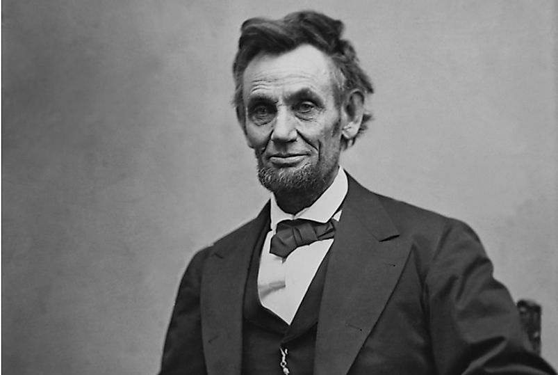 Abraham Lincoln was the Republican-affiliated US President. 