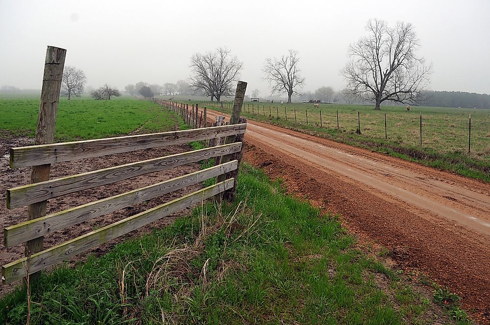 The Mississippi Embayment is the reason for rich soil found in much of the Southern United States. 