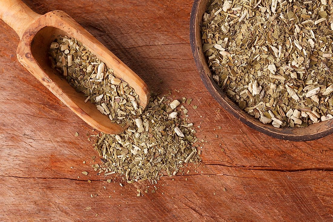Yerba mate is a type of tea generally grown in South America. 