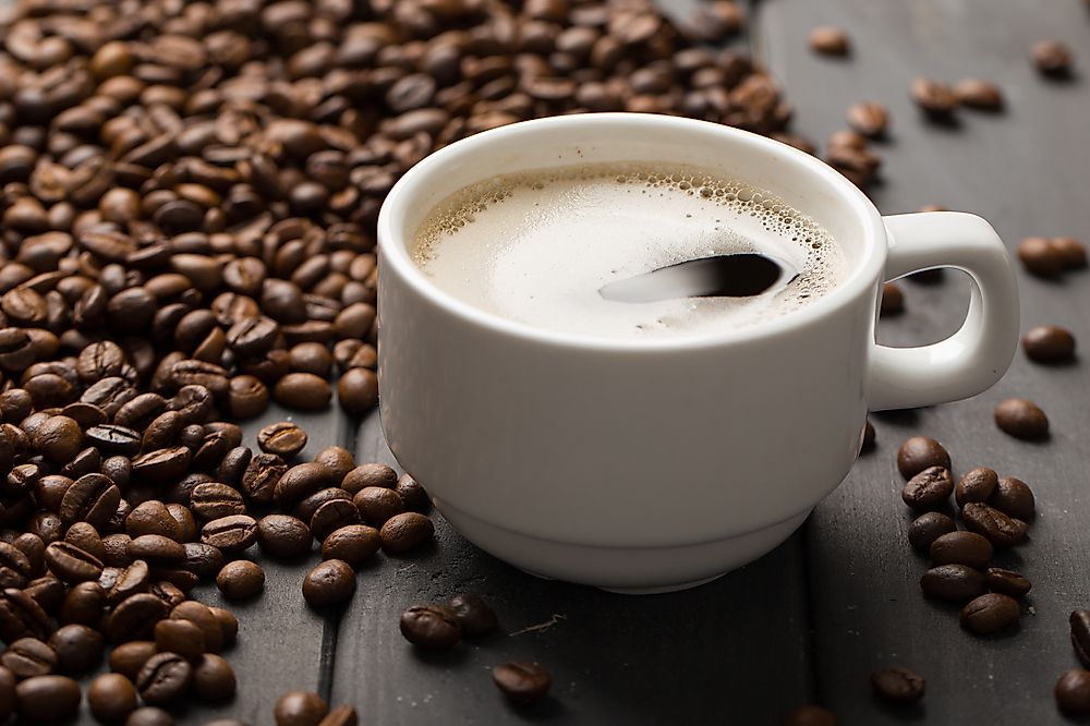 The price of coffee fluctuates around the world.
