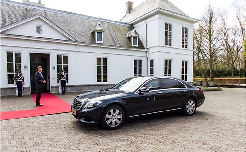 The Catshuis, the former Prime Ministerial residence in The Netherlands, is currently used to receive official state visitors.