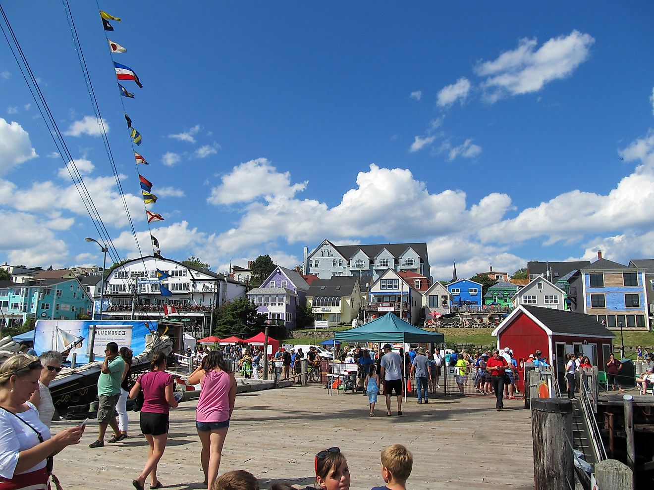 Lunenburg Waterfront. Editorial credit: daryl_mitchell via Wikimedia