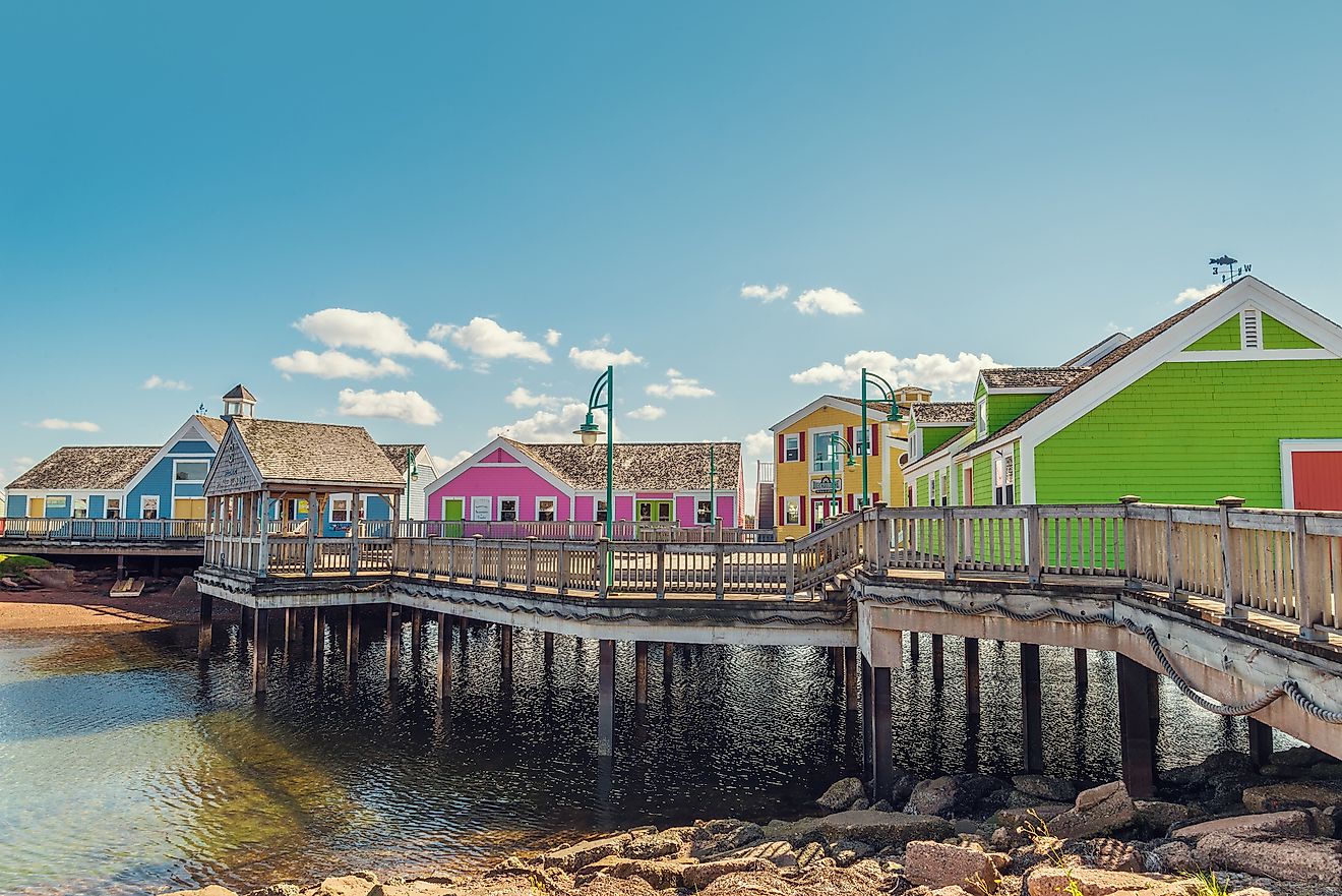 Summerside waterfront on Prince Edward Island.