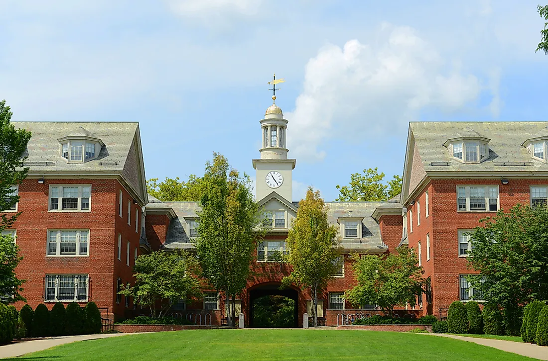 Brown University, Providence. 