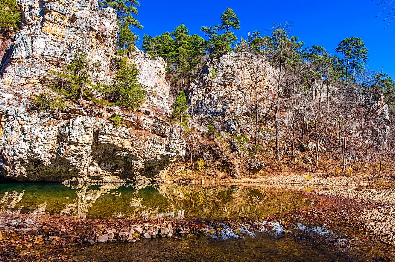 The Ozark State Park holds some of the best places to call home in Ozark country. Credit: David7/ Shutterstock.com
