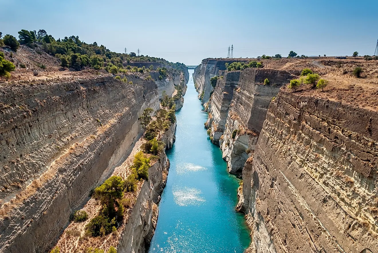 Corinth Canal.