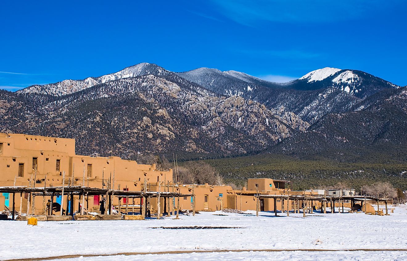 Taos Pueblo in Taos, New Mexico 