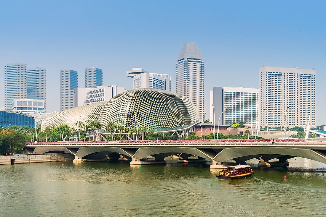 The Esplanade, Singapore. 