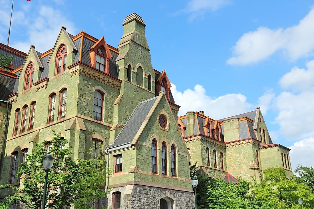 College Hall building, Penn State.