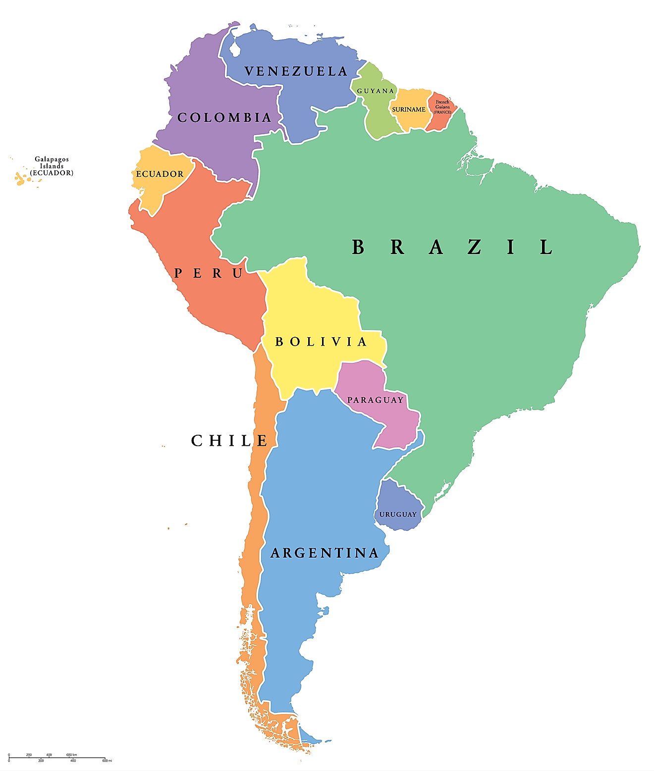 How Many Countries Are There In South America WorldAtlas How Many Countries Are There In South America WorldAtlas