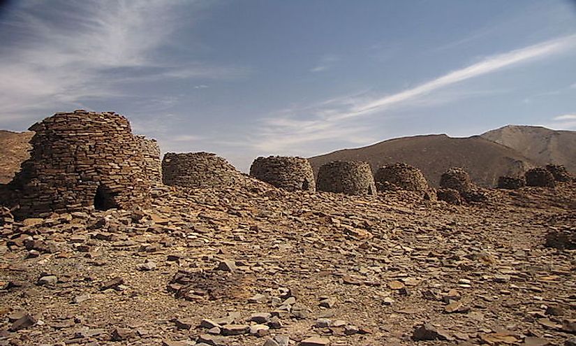 World Heritage Graves at Al Ayn in Oman.