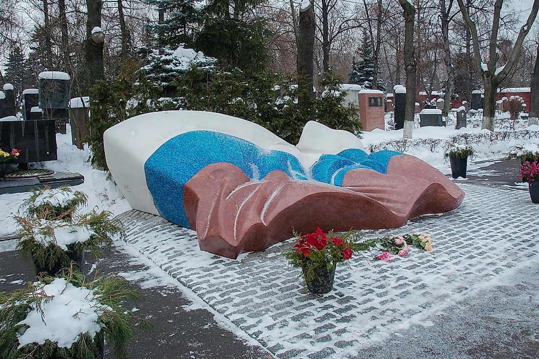 The grave of Boris Yeltsin can be found in Moscow. 