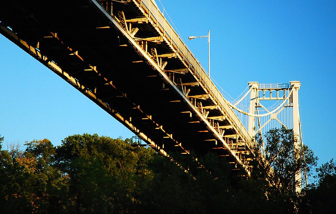 The Loughran Bridge in Kingston, New York. 