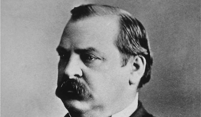 President Grover Cleveland. 