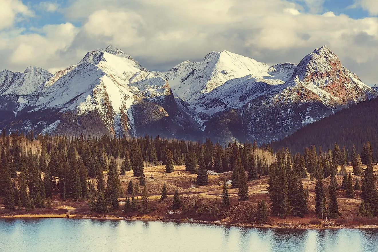 The Rockies are another extremely popular landform that stretches 3,000 miles from Canada to New Mexico.