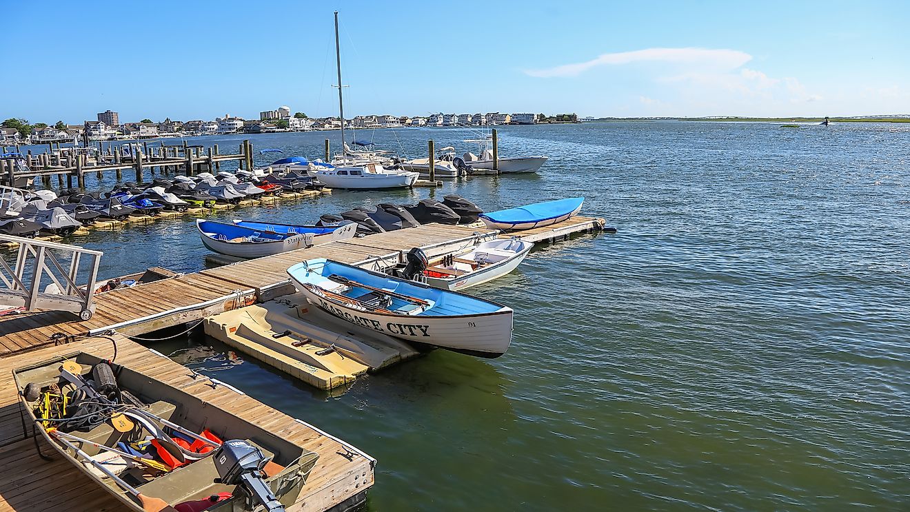 The Margate City marina. Editorial credit: SNEHIT PHOTO / Shutterstock.com