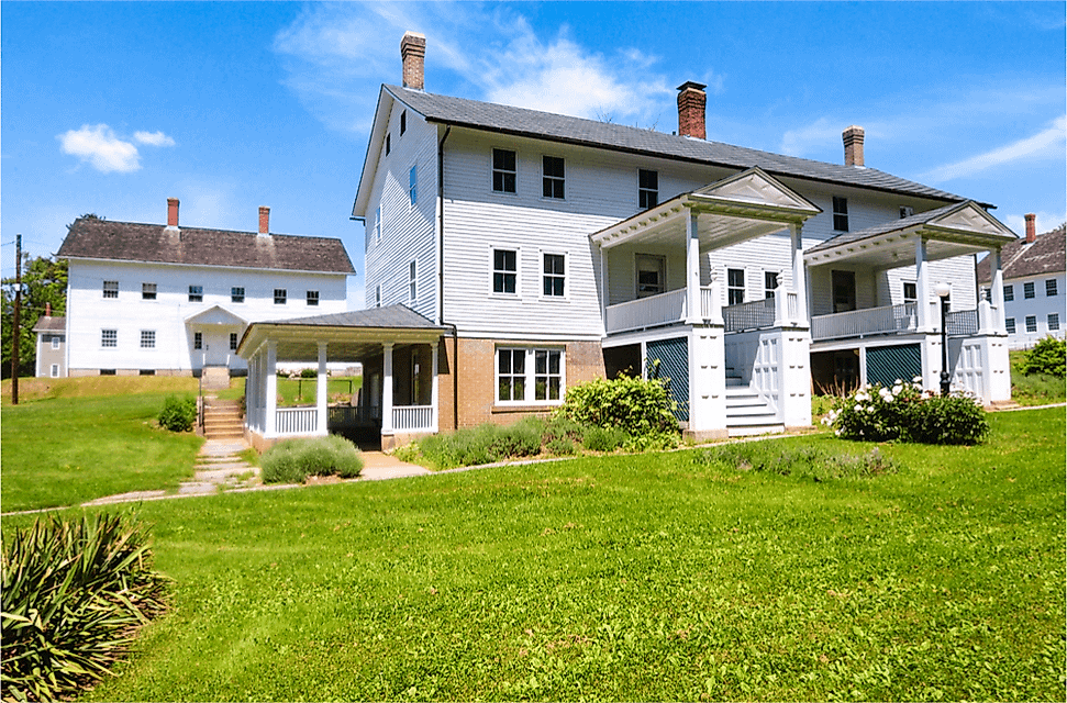 Canterbury Shaker Village in New Hampshire, United States.