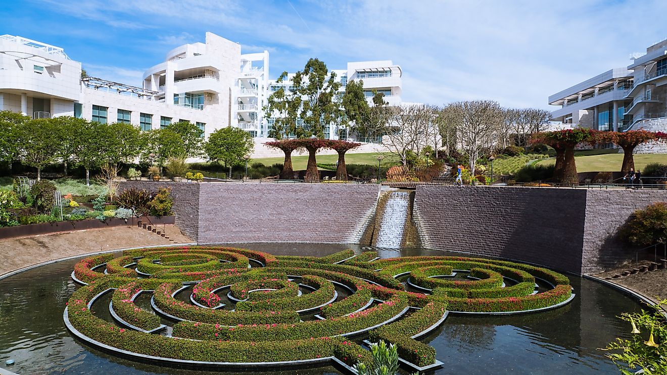 The Getty Center in Los Angeles, California.