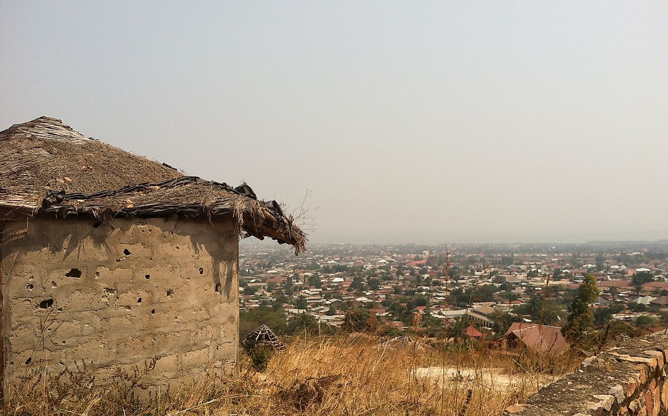 A view of Central Bujumbura. 