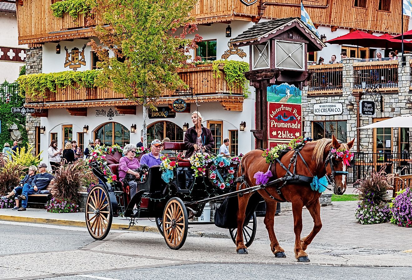 Carriage ride in Leavenworth, Washington. Image credit randy andy via Shutterstock