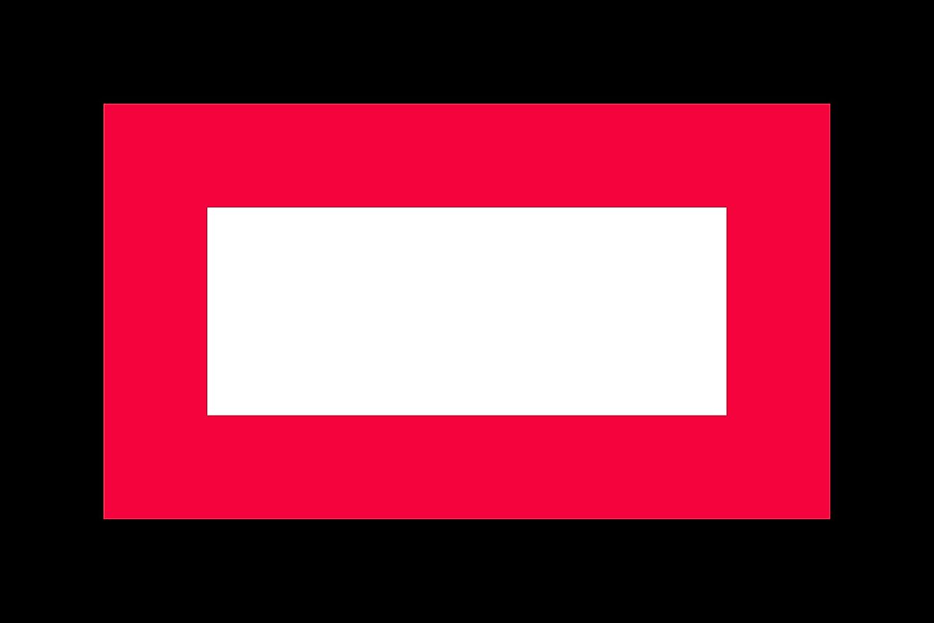 The flag of the Basters, an ethnic group found in Namibia. 