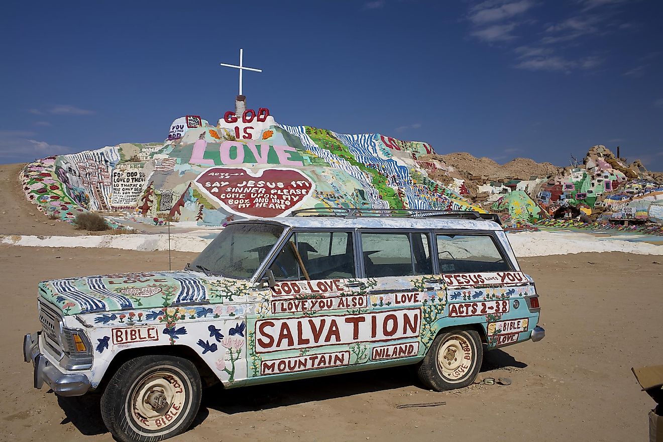 Salvation Mountain, Niland.