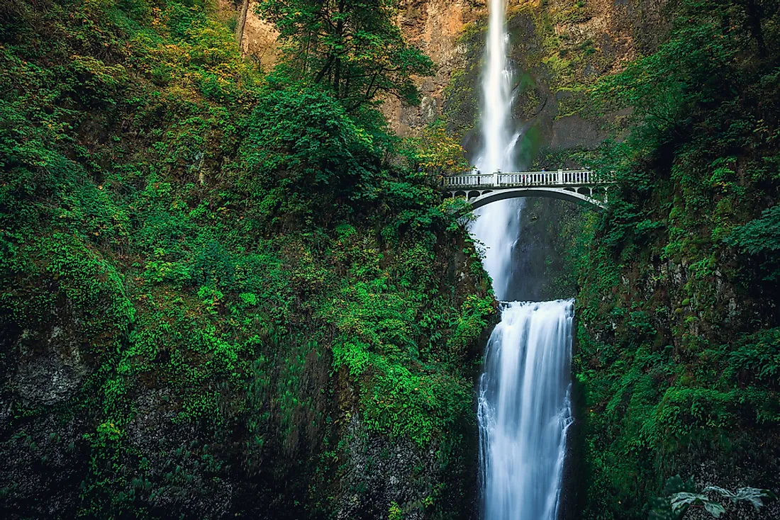 The beautiful Columbia River Gorge. 