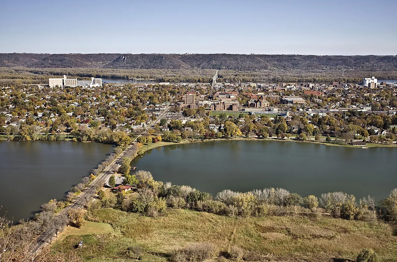 Chippewa Valley, Minnesota, along the Mississippi River near Winona, Wisconsin.