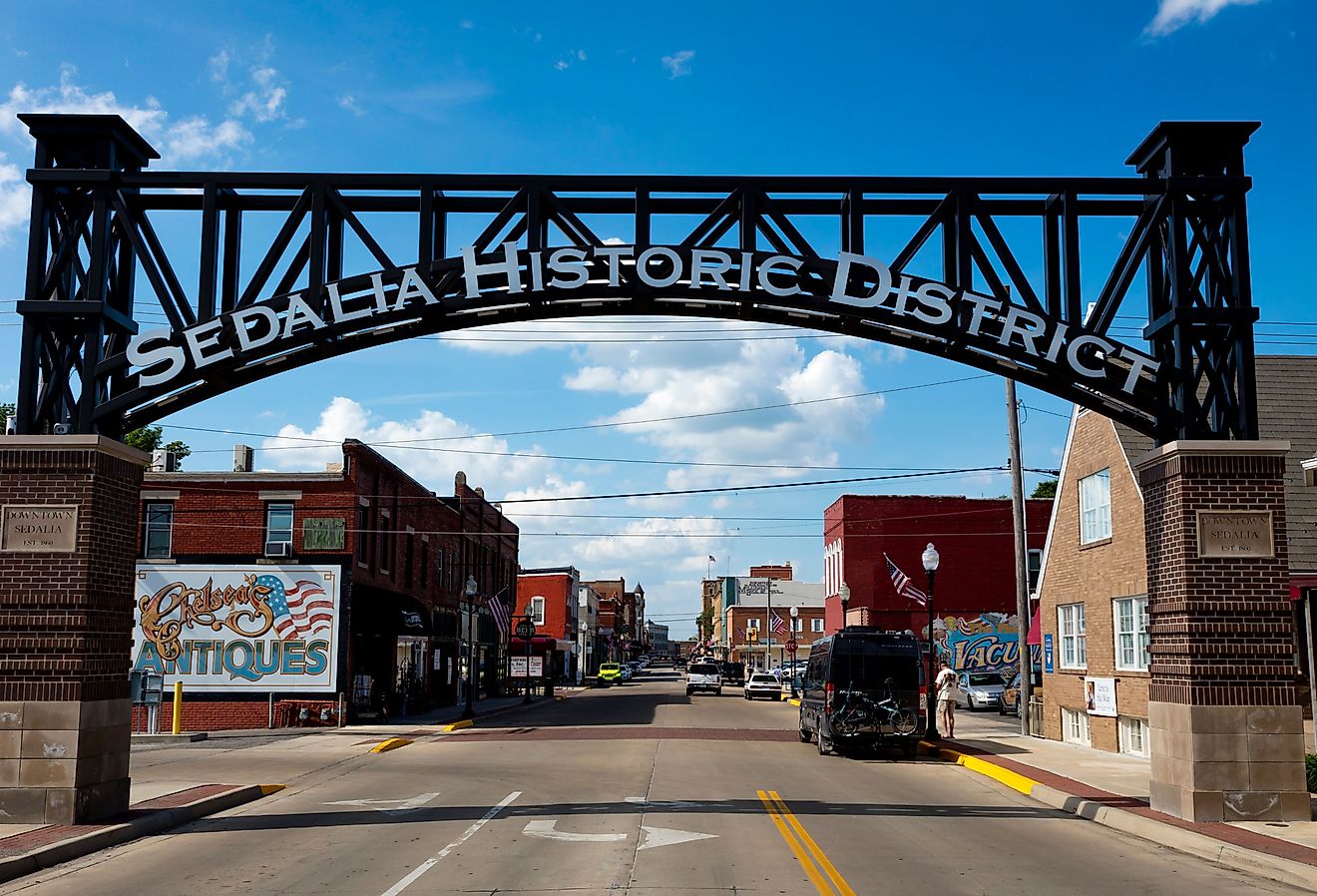 Sedalia Historic District, Missouri. Image credit Joseph Sohm via Shutterstock