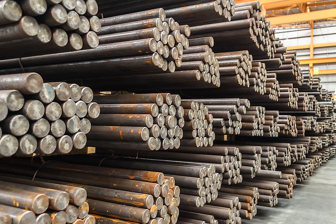 The US imports more than 60% of its steel. 