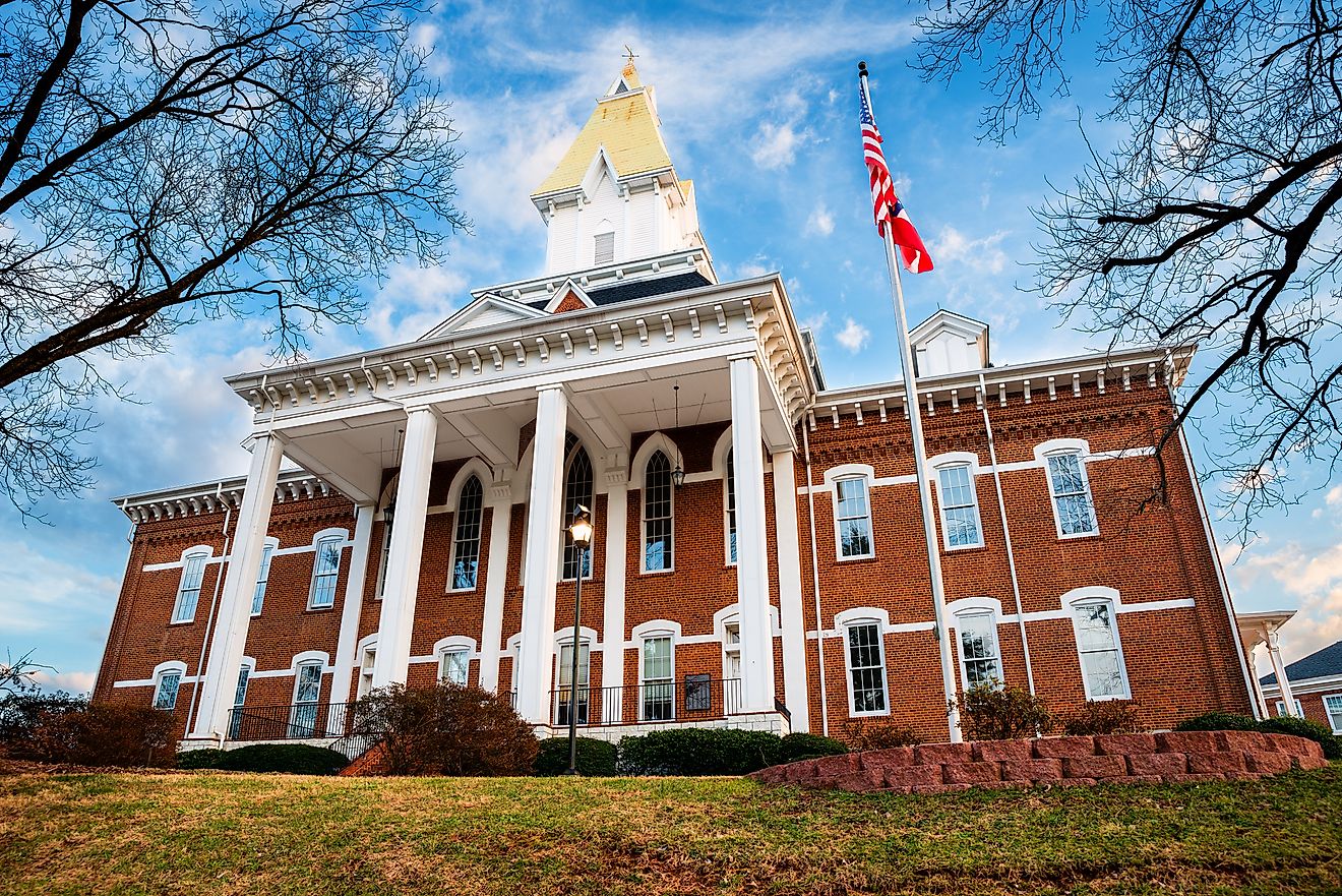 Price Memorial Building in Dahlonega, Georgia.