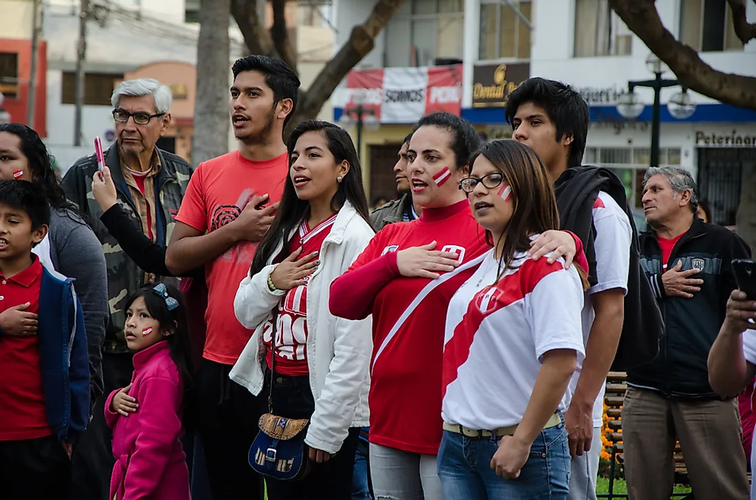 Association football (soccer) is by far and away the most popular sport in Peru, and is enjoyed by people of all ages there. Editorial credit: Peruphotart / Shutterstock.com.