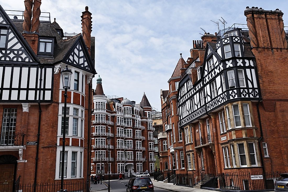 Editorial credit: Cedric Weber / Shutterstock.com. Some of the streets in London feature homes with staggering price tags.