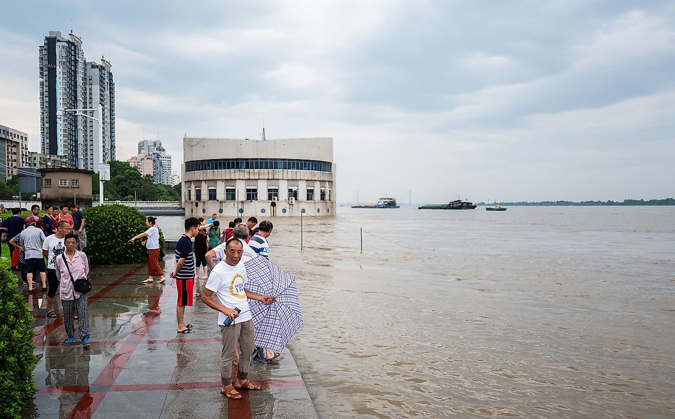 An overflowing Yangtze River in the present day. Image credit: Humphery/Shutterstock.com