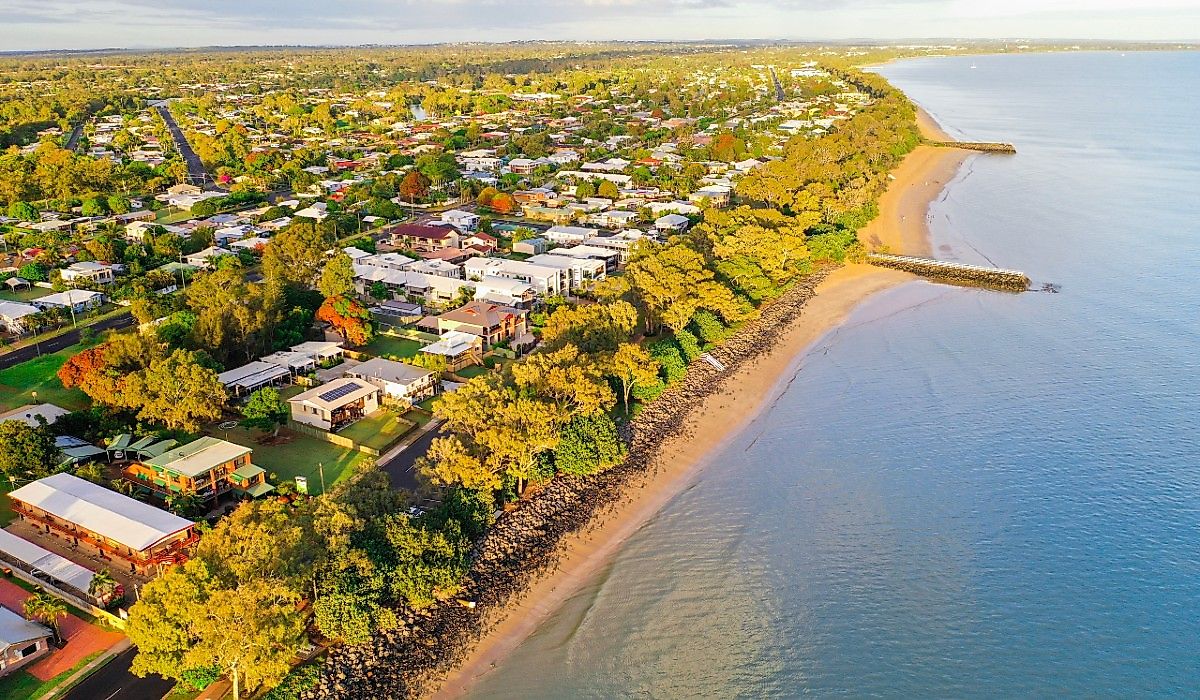  Overlooking Hervey Bay, Queensland.