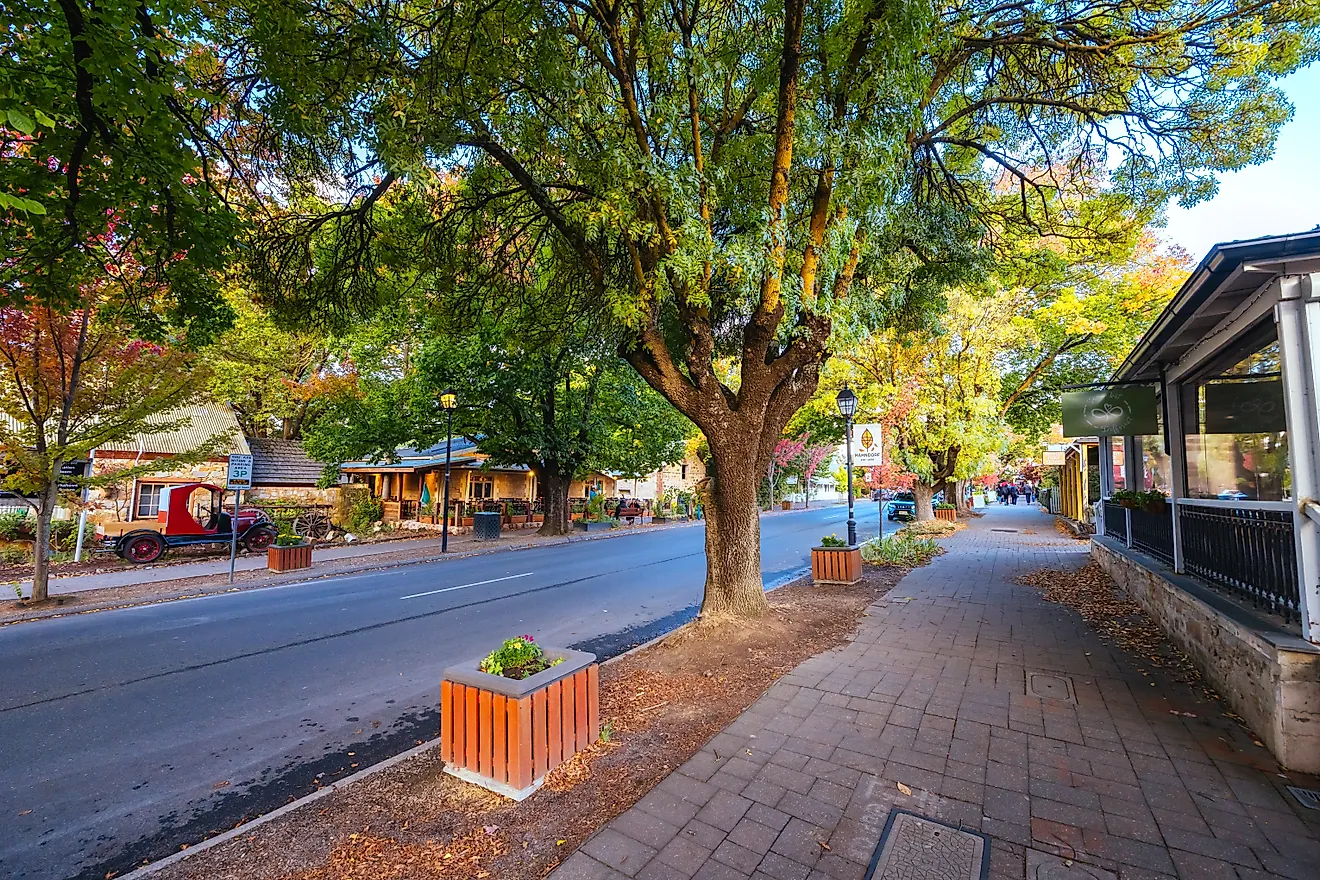 Downtown Hahndorf, South Australia. Image credit: FiledIMAGE / Shutterstock.com.