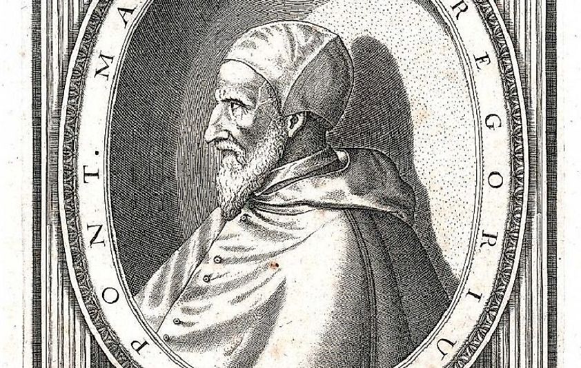 Pope Gregory XIII, the driving force behind the Gregorian Calendar which carries his name.