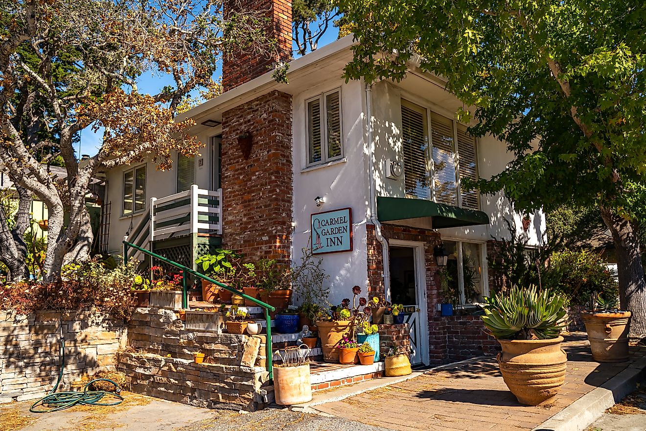 Carmel-By-The-Sea, California: Carmel Garden Inn Hotel. Editorial Photo Credit: Iv-olga Shutterstock.