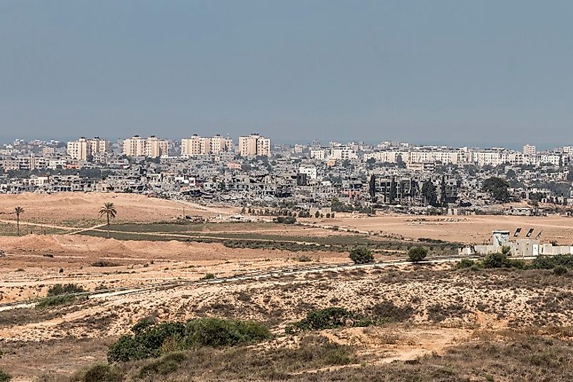 Residents of Gaza and other Palestinian cities often go without clean water and modern plumbing.