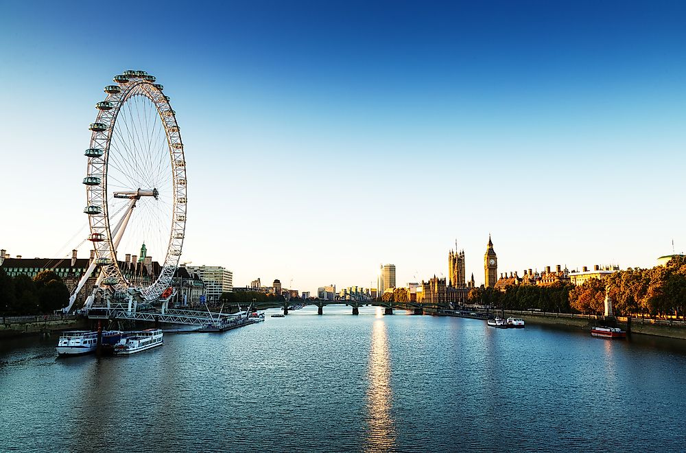 The London Eye - a cool experience, but not worth the high admission and long wait times.