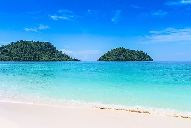 Beautiful beaches of Ko Adang.
